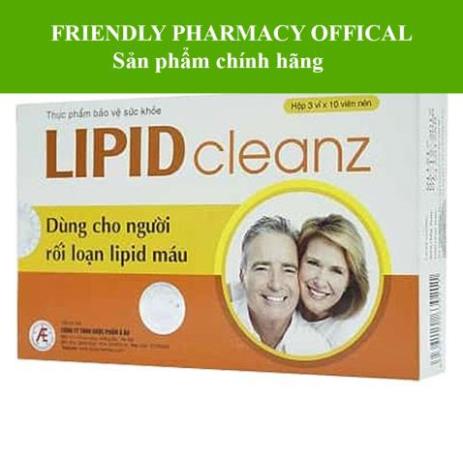Viên uống LipidCleanz - Hỗ trợ làm giảm cholesterol máu (Hộp 30 viên)