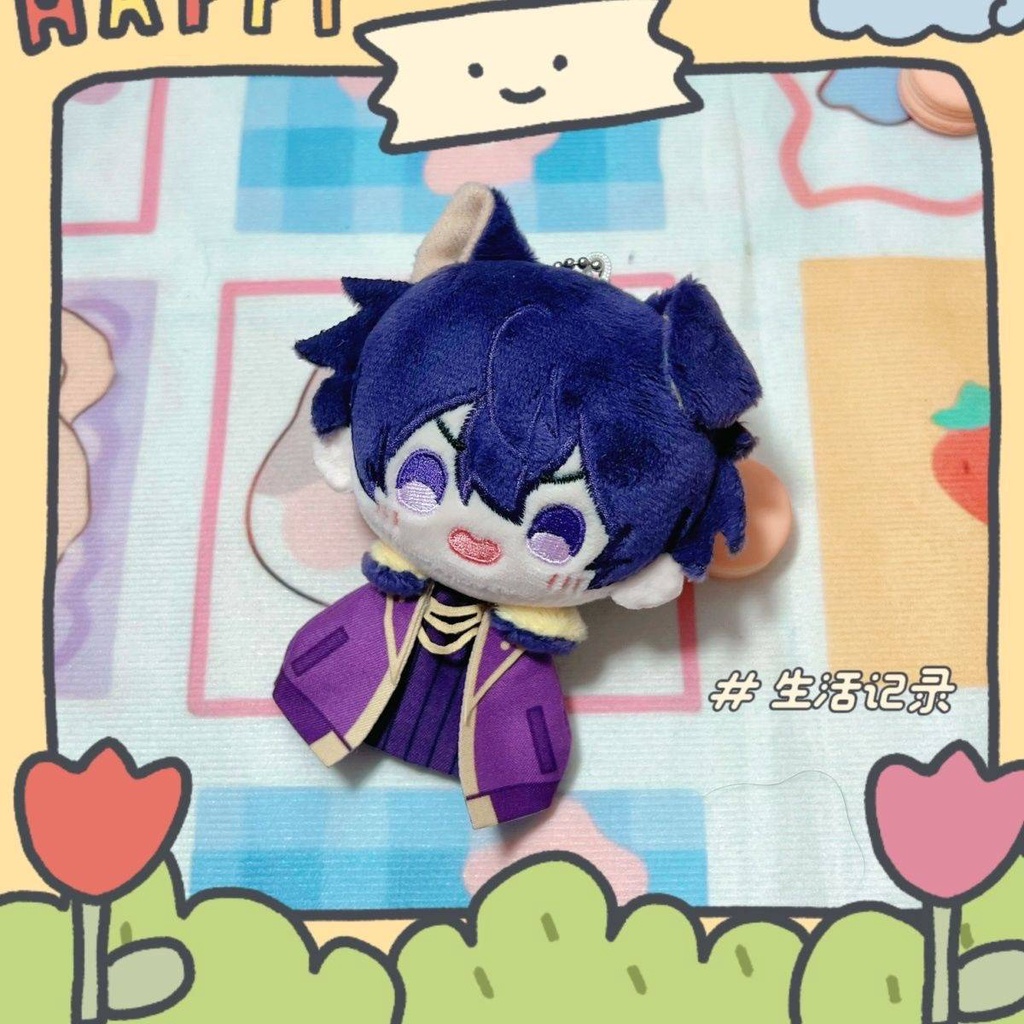 Ag Luxiem Móc Khóa Búp Bê Nhồi Bông Anime Mysta Shu Ike Luca NIJISANJI Vtuber