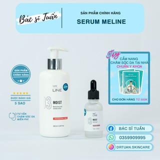 Serum Cấp Ẩm, Làm Mềm, Phục Hồi Da - 03 MELINE MOIST 30ml (Chai Nhỏ KHÔNG Hộp)