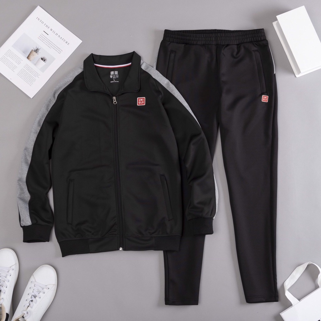 Bộ thể thao cao cấp trơn UNIQLO Made in Việt Nam