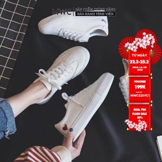 Giày Thể Thao Nữ Thời Trang MWC Họa Tiết Trái Tim Xinh Xắn Nữ Tính NUTT- 0295