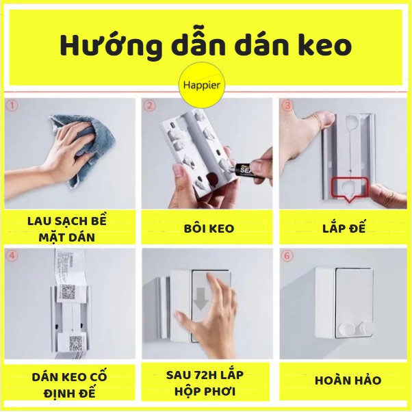 Dây Phơi Đồ Quần Áo Thu Gọn Tiện ích