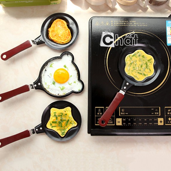 Chảo rán, chiên trứng, chảo ốp la mini tạo hình dễ thương