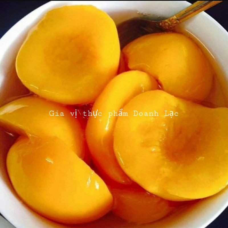 Đào ngâm đóng hộp / Đào lon Bitraco 825gr👍Trái đào cực giòn, ngọt thanh. Peach Halves in syrup