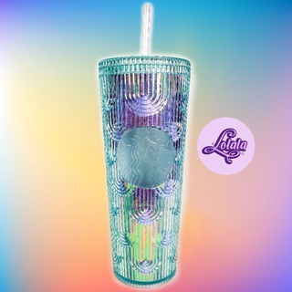 Ly Starbucks Mermaid Cầu Vồng 24oz 710ml