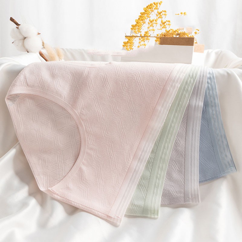 Quần lót nữ cotton cao cấp viền ren co giãn kháng khuẩn siêu đẹp QL13 | BigBuy360 - bigbuy360.vn