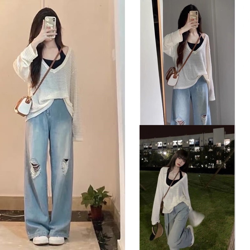 Sét áo lưới 2 chi tiết hàng hot trend loại 1 mặc siêu thích - hàng có sẵn