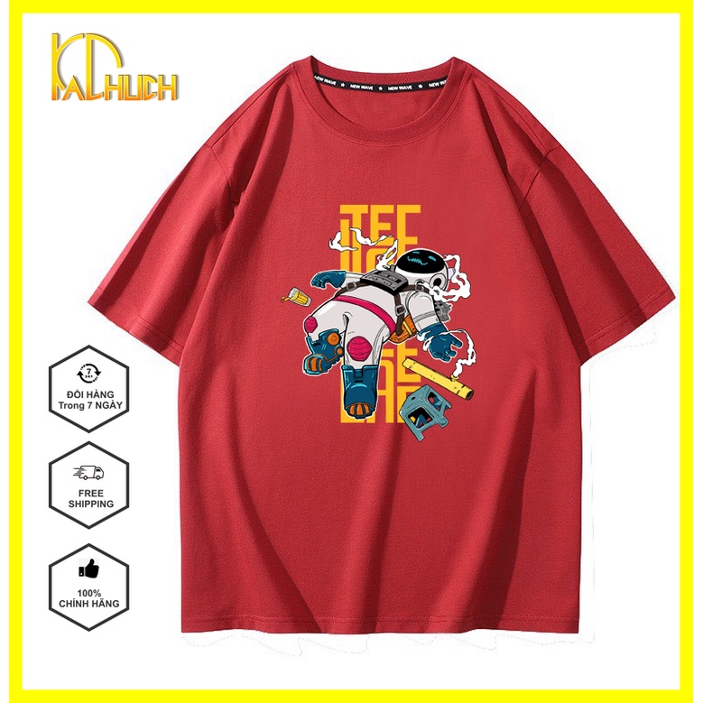 ÁO THUN NAM NỮ UNISEX TAY LỠ FORM RỘNG IN VŨ TRỤ 2