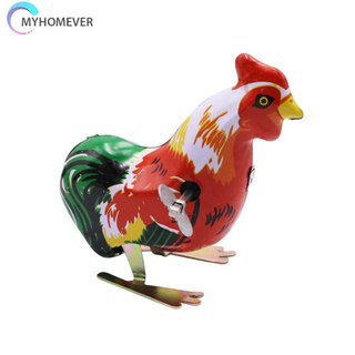 Pop It Fidget Đồ chơi Retro Classic Nostalgia Tin Jumping Rooster Clockwork Wind Up Đồ chơis Gift