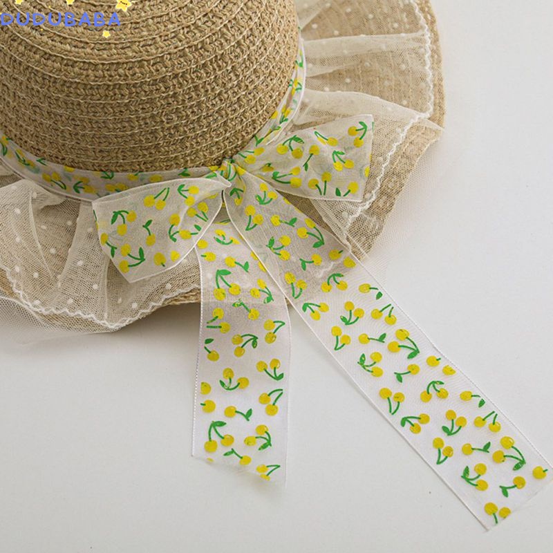 Mũ Rộng Vành Chống Nắng Thoáng Khí Phối Ruy Băng Thắt Nơ Xinh Xắn Thời Trang Cho Nữ