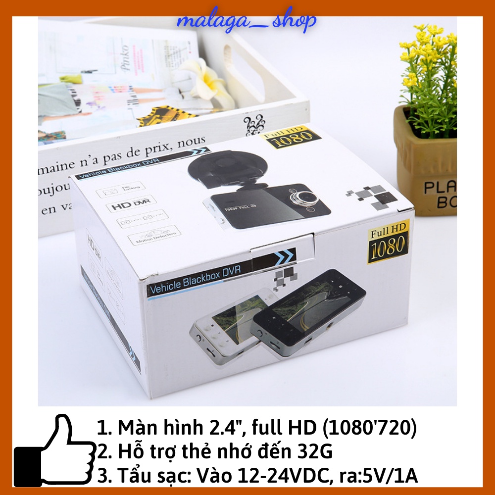 Camera hành trình ô tô xe hơi chất lượng ảnh full HD, cam hanh trinh mini, bảo hành 12 tháng