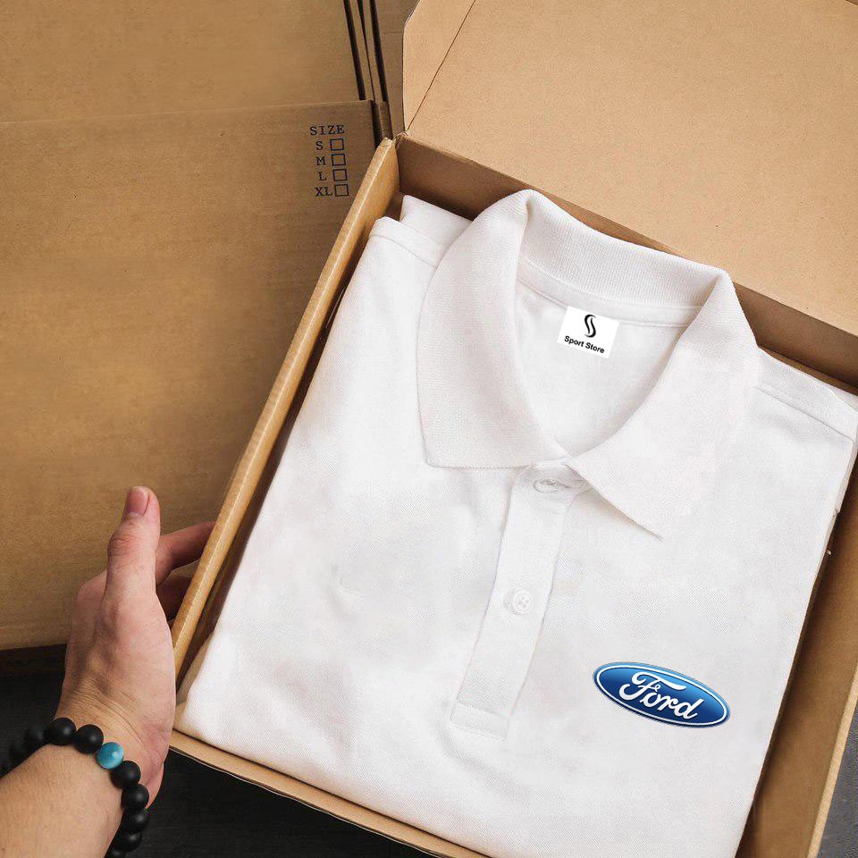 Áo thun polo có cổ Ford cao cấp, vải đẹp thấm hút mồ hôi, không xù, trẻ trung lịch lãm