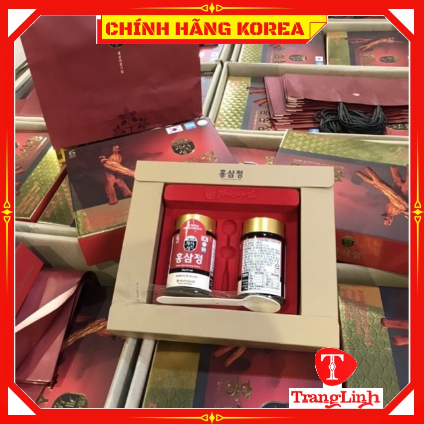 Cao hồng sâm linh chi Nonghyup hàn quốc hộp 2 lọ, tranglinhkorea