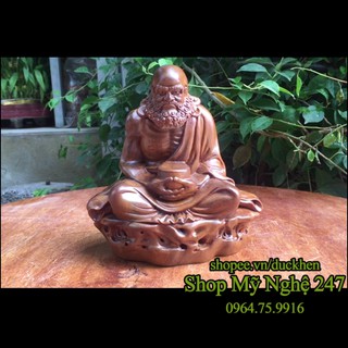 Tượng Đạt Ma Ngồi Mini 💖 Xua đuổi tà ma