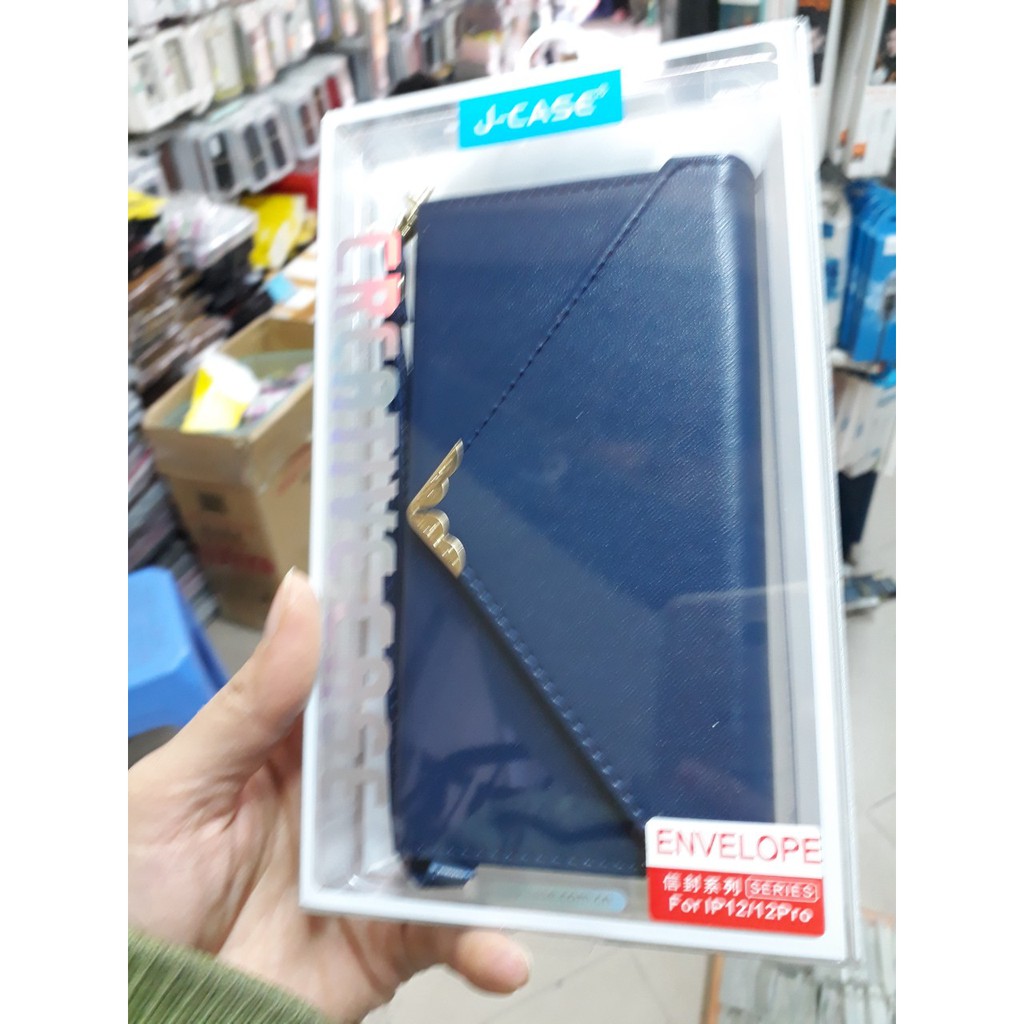 Ốp lưng J-Case dạng ví kiêm giá đỡ siêu tiện cho iphone 12 pro 6.1