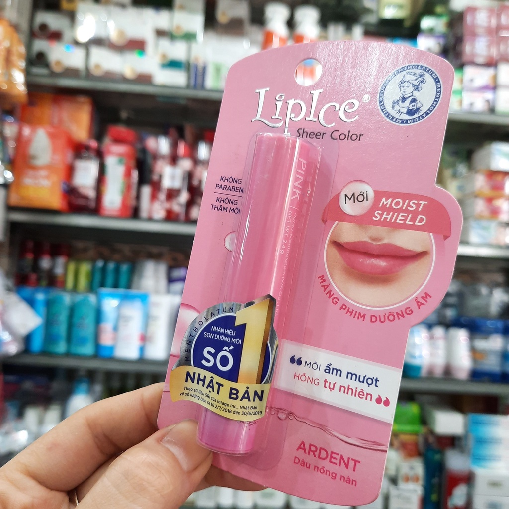 Son dưỡng có màu LipIce Sheer Color Ardent - Hương Dâu nồng nàn 2.4g