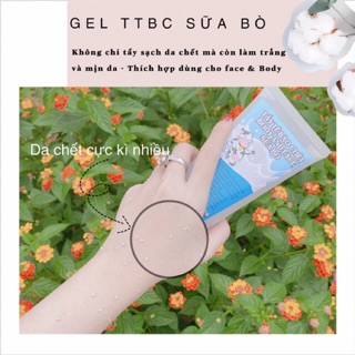 Gel Tẩy Tế Bào Chết Sữa Bò - Dùng cho cả Face và Body (mẫu mới)