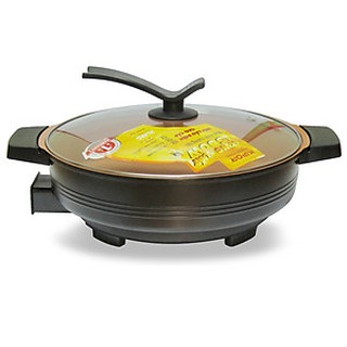 Nồi chảo lẩu điện tròn lớn kipor kp-hp634
