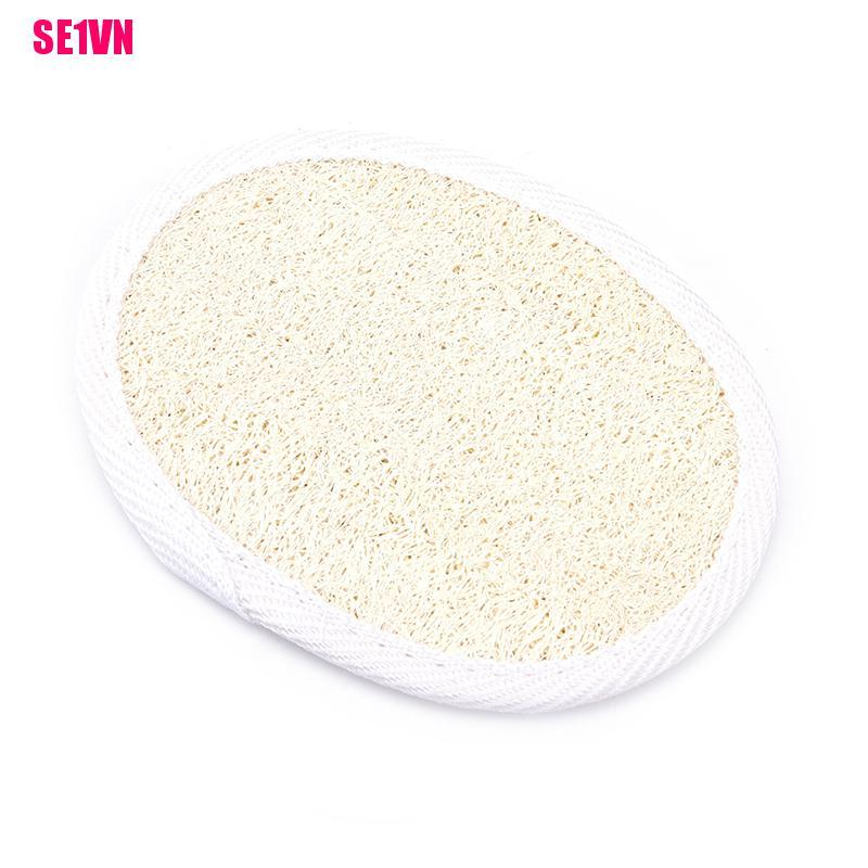 (Hàng Mới Về) Bông Tắm Sợi Cotton Tự Nhiên Làm Sạch Hiệu Quả