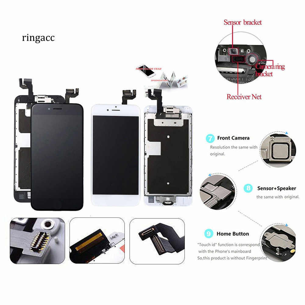 Màn hình LCD cảm ứng thay thế dành cho iphone 6 5s 6s plus