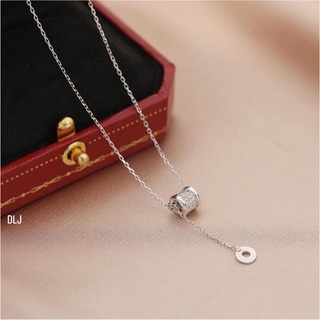 Dây chuyền mặt lu đá cực xinh cho nữ- chuẩn bạc ta