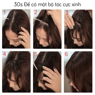 Tóc mái giả thưa Hàn quốc siêu hot