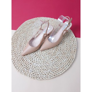 GIÀY SANDAL NỮ SLINGBACK CAO 6 CM ÊM CHÂN [ FORM RỘNG 1 SIZE]