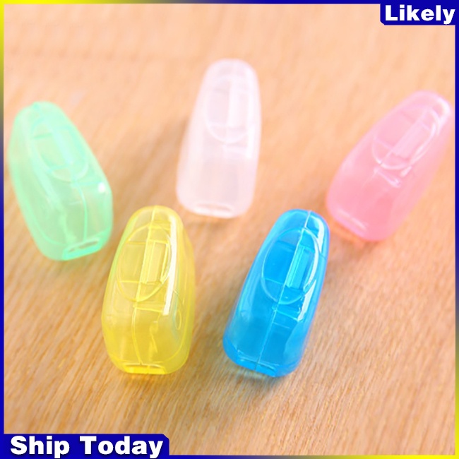 Set 5 nắp đậy bảo vệ đầu bàn chải đánh răng tiện dụng khi đi du lịch