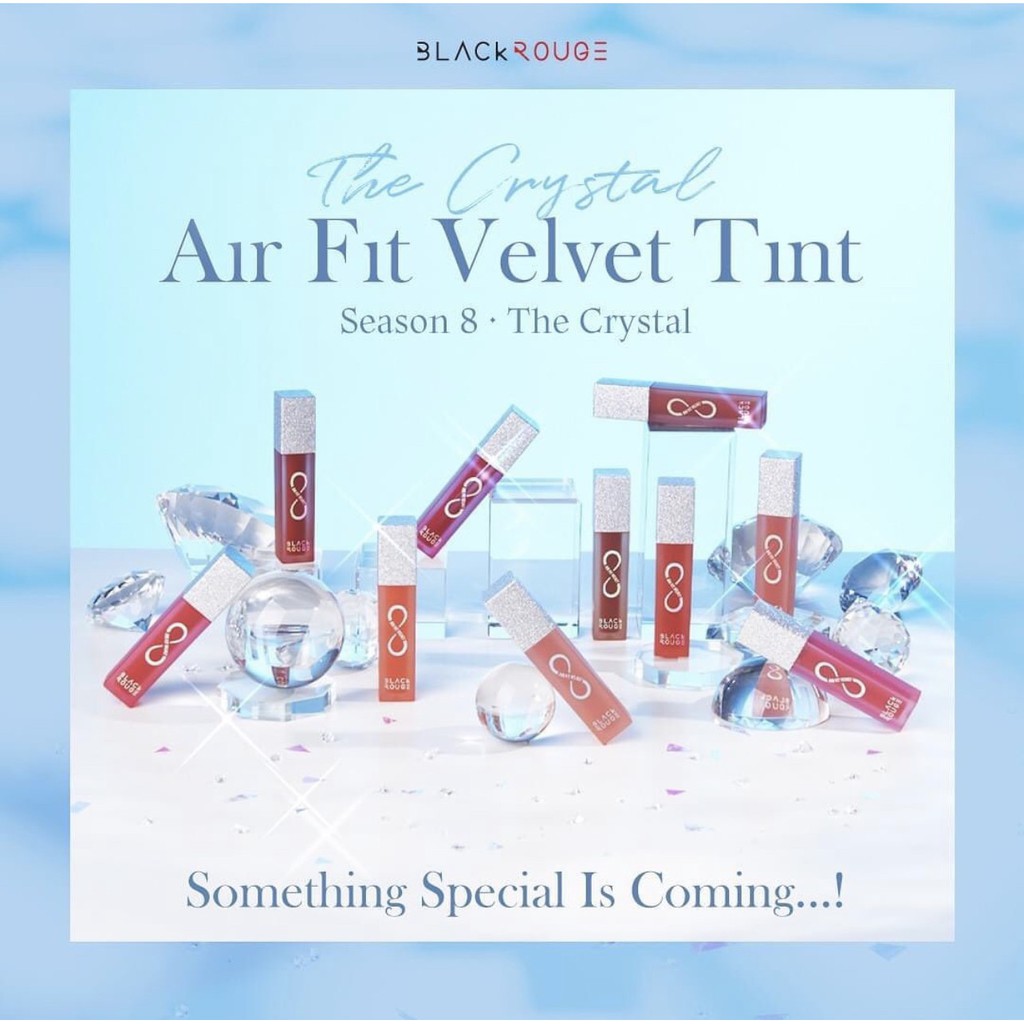 Son Kem Lì BLACK ROUGE VER8 Airfit Velvet THE CRYSTAL SEASON 8