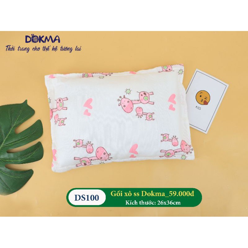 Gối xô sơ sinh Dokma DS100 (kích thước 35x 24cm)