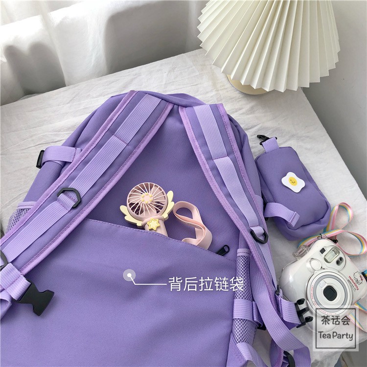 BALO ULZZANG NHIỀU NGĂN, DÂY THẮT KÈM TÚI NHỎ SIÊU ĐẸP - ORDER 10 NGÀY