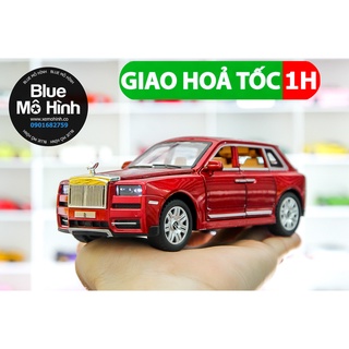 Mô hình xe Rolls Royce Cullinan SUV mở hết cửa 1:32