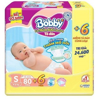 Thanh lý Miếng lót sơ sinh Bobby Newborn 2 60 miếng