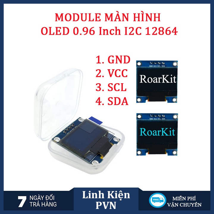 Màn hình hiển thị 128x64 Oled 0.96 Inch giao Tiếp I2C chuyên dụng SSD1315/SSD1306 | BigBuy360 - bigbuy360.vn