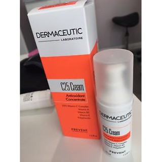 Kem hỗ trợ trắng da chống lão hóa ban ngày Dermaceutic C25 Cream