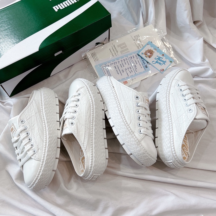 Giày Sục Thể Thao Nữ Ngô Thắng PM bánh Mì Đi Học, Senaeker Đế Cao 4 Cm