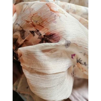 Áo hoa nhí Thucucstore Áo sơ mi voan hoa nữ cổ V tay phồng phong cách Hàn Quốc thanh lịch nữ tính (kèm ảnh thật) | BigBuy360 - bigbuy360.vn