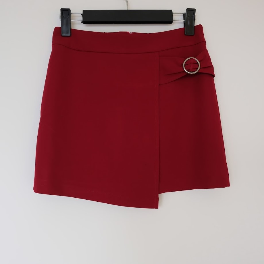 VÁY CHỮ A có lót quần VẠT CHÉO [Ảnh thật 100%] | BigBuy360 - bigbuy360.vn