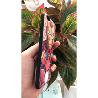 [ FREESHIP TỪ 50K TOÀN QUỐC ] Ốp lưng Iphone Iron Man đỏ nhám