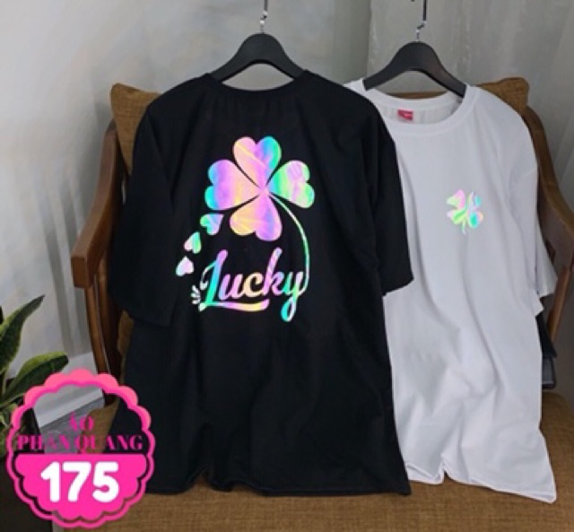 Áo hoa Lucky phản quang 7 màu TH567