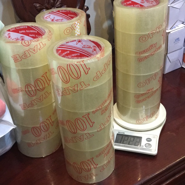 Lốc 6 Cuộn Băng Keo 100 Yard.