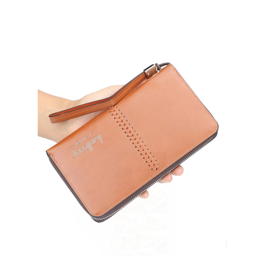 Ví da nam nữ cao cấp BAELLERRY cầm tay dáng dài BLR008