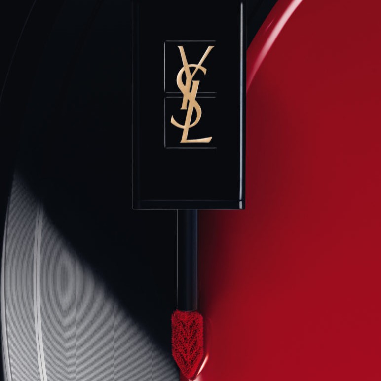 YVES SAINT LAURENT - Son tint YSL Rouge Pur Couture Vinyl Cream Lip Stain