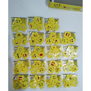 Set 3 gôm mặt cười  cho bé