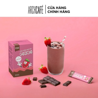 Chocolate dâu - choco cacao hoà tan archcafé chococino hộp 12 gói x 20g - ảnh sản phẩm 4