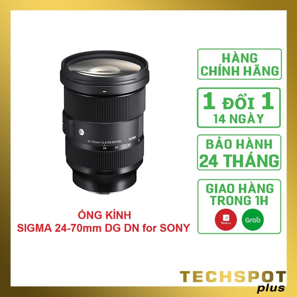 (Tặng 1 năm bảo hành) Ống kính Sigma 24-70mm f 2.8 DG DN Art Lens for S thumbnail