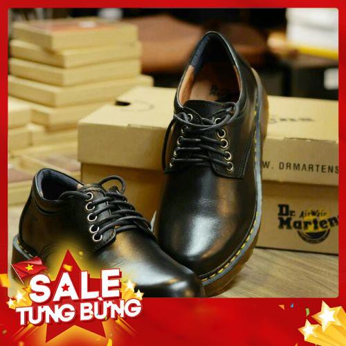 Giày Dr Martens Da Bò tấm Bảo Hành 12 Tháng -Hàng nhập khẩu