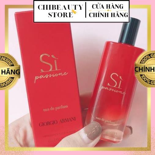 Nước Hoa Giorgio Armani Sì - Sì Passione Eau De Parfum - Sì Fiori EDP 15ml