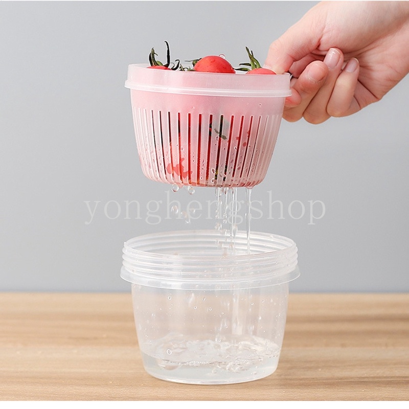 Hộp Bảo Quản Thực Phẩm Có Nắp Đậy Tiện Dụng Cho Tủ Lạnh