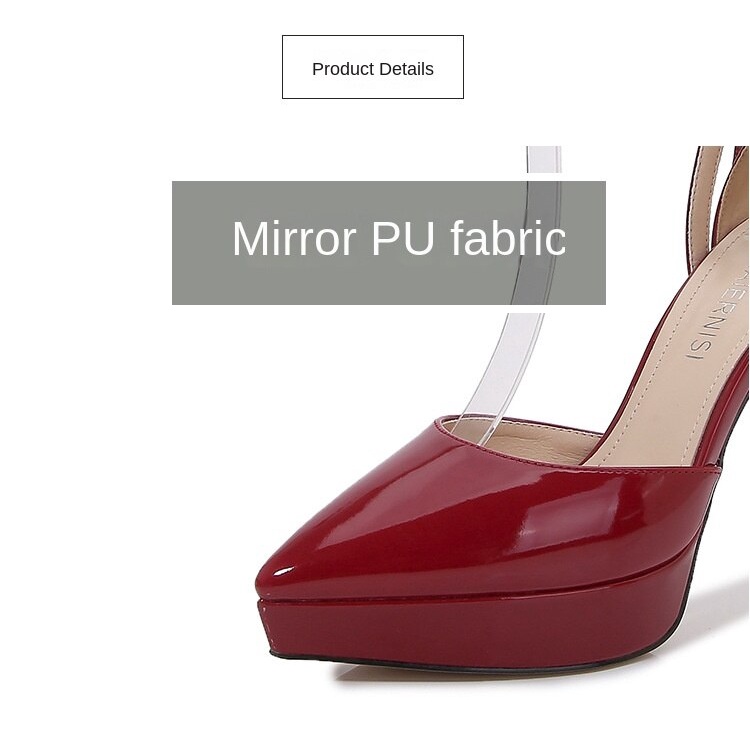 Giày Cao Gót Mũi Nhọn Cài Khóa Thắt Nơ Phong Cách Mới Thời Trang Xuân Hè 2022